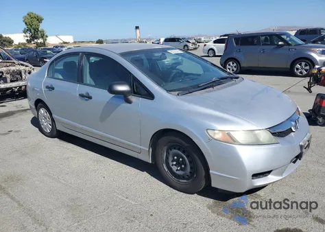2009 Honda Civic Vp from USA, damaged, VIN 2HGFA16319H343831